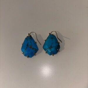 Kendra Scott turquoise earrings